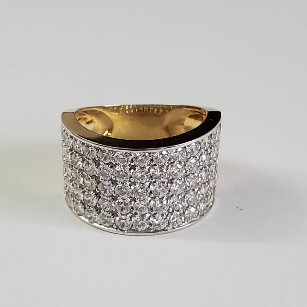 Heavy Watch Video / ‘Blaze of Brilliance’ 14K Solid Gold Cigar Band Bling Ring